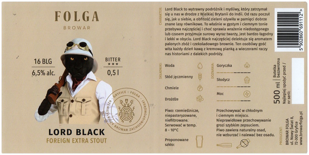 Browar Folga 2023 01 Lord Black Foreign Extra Stout