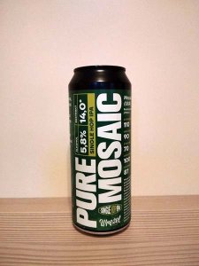 Wrężęl: Pure Mosaic. Single Hop IPA