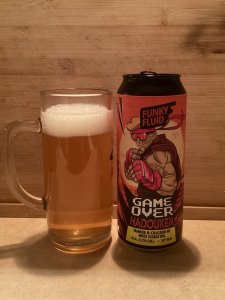 Game Over, Hadouken - West Coast IPA. Funky Fluid