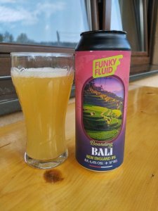 Boarding Bali - New England India Pale Ale. Browar Funky Fluid