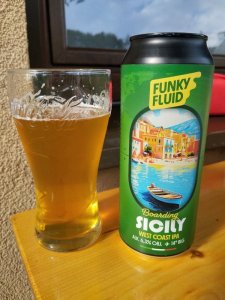Boarding Sicily - West Coast India Pale Ale. Browar Funky Fluid