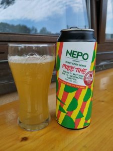 Crazy Lines Series Free Time - Hazy India Pale Ale. Browar Nepomucen