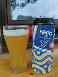 Crazy Lines Series, FUN - New England India Pale Ale. Browar Nepomucen