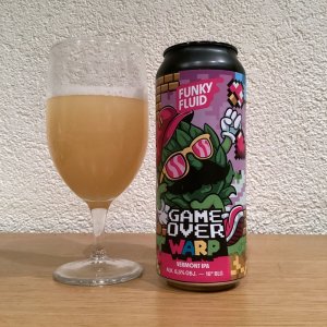 Game Over WARP - Vermont IPA. Browar Funky Fluid