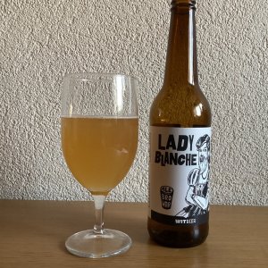 Lady Blanche - Witbier. Browar: AleBrowar