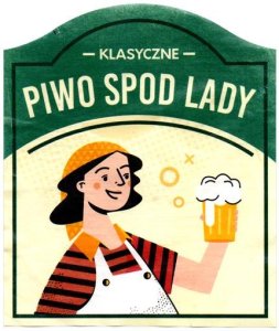 Klasyczne Piwo Spod Lady - Piwo Jasne. Browar Zamkowy Racibórz