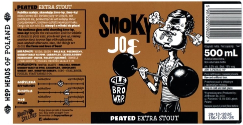 Alebrowar 2026 01 Smoky Joe Peated Extra Stout