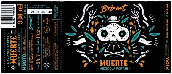 Birbant 2024 12 Muerte Mexicola Porter
