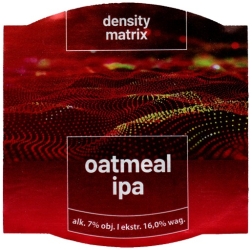 Browar Bojanowo (2022): Bojan Density Matrix - Oatmeal India Pale Ale