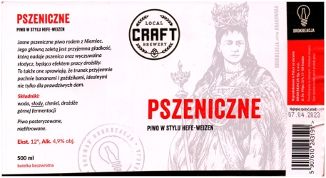 Browar Brokreacja (2022): Pszeniczne