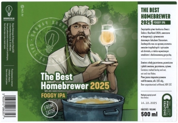 Brokreacja 2025 02 The Best Homebrewer 2025 Foggy Ipa