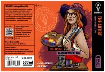 Brokreacja 2025 08 The Artist Mango Wheat Ipa