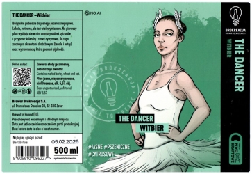 Brokreacja 2025 08 The Dancer Witbier