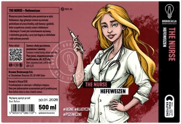 Brokreacja 2025 08 The Nurse Hefeweizen