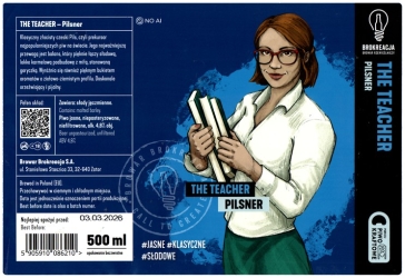 Brokreacja 2025 08 The Teacher Pilsner
