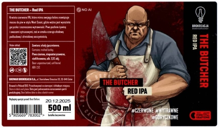Brokreacja 2025 09 The Butcher Red Ipa