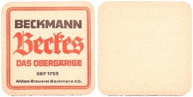 Browar Beckmann (Aktienbrauerei Beckmann)