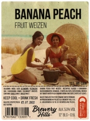 Browar Brewery Hills (2021): Banana Peach - Fruit Weizen