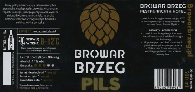 Browar Brzeg 2022 01 Pils