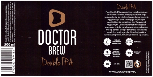 Browar Doctor Brew (2016): Double India Pale Ale