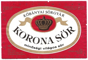 Browar Dreher (1991): Korona Sor