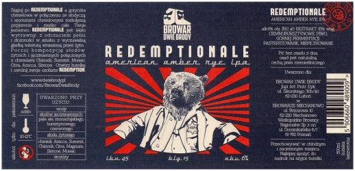 Browar Dwie Brody (2018): Redemptionale - American Amber Rye India Pale Ale