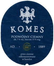 Browar Fortuna (2016): Komes - Podwójny Ciemny