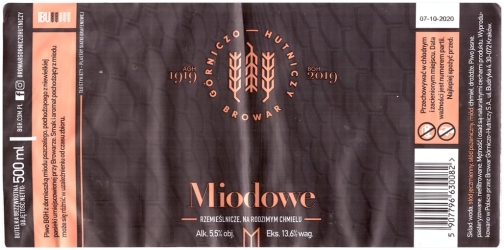 Browar Górniczo-Hutniczy (2021): Miodowe