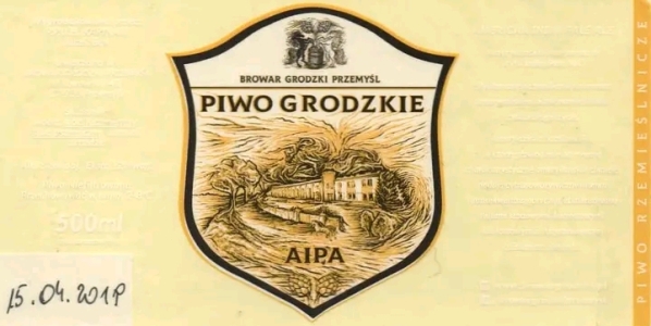 Browar Grodzki Przemysl 2022 01 Piwo Grodzkie American India Pale Ale