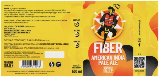 Browar Hajer 2023 05 Fiber American India Pale Ale