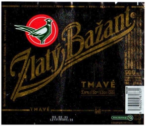 Browar Hurbanovo (2022): Zlaty Bazant  - Tmave