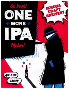 Browar Ikkona (2021): One Mor IPA -  India Pale Ale, Melon!