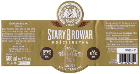 Stary Browar Kościerzyna (2018): Pils
