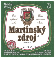 Browar Martin: Martinsky Zdroj 10%