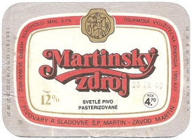 Browar Martin: Martinsky Zdroj 12%