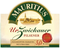 Browar Mauritius: Urzwickauer Pilsener