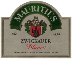 Browar Mauritius: Zwickauer Pilsener