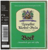 Browar Neuzelle (2013): Bock