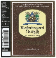 Browar Neuzelle (2013): Malzbier