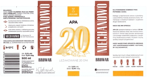 Browar Niechanowo: American Pale Ale