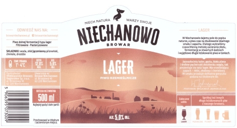 Browar Niechanowo: Lager
