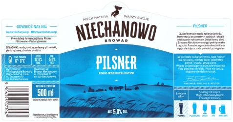 Browar Niechanowo: Pilsener