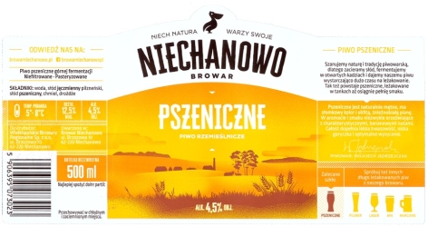 Browar Niechanowo: Pszeniczne