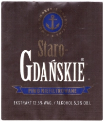Pomorski Browar Tradycyjny (2021): Staro-Gdańskie - Niefiltrowane