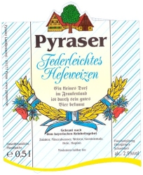 Browar Pyraser (2018): Fedeleichtes Hefeweizen