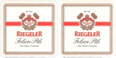 Riegeler. Brauereigesellschaft Meyer & Söhne