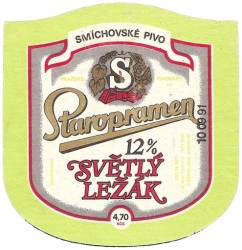 Browar Staropramen (2011): 12° Svetly Lezak