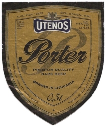 Browar Svyturys (2012): Utenos - Porter