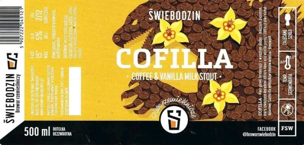 Browar Swiebodzin XXXX Cofilla Coffee And Vanilla Milk Stout