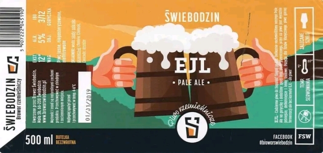 Browar Swiebodzin XXXX Ejl Pale Ale